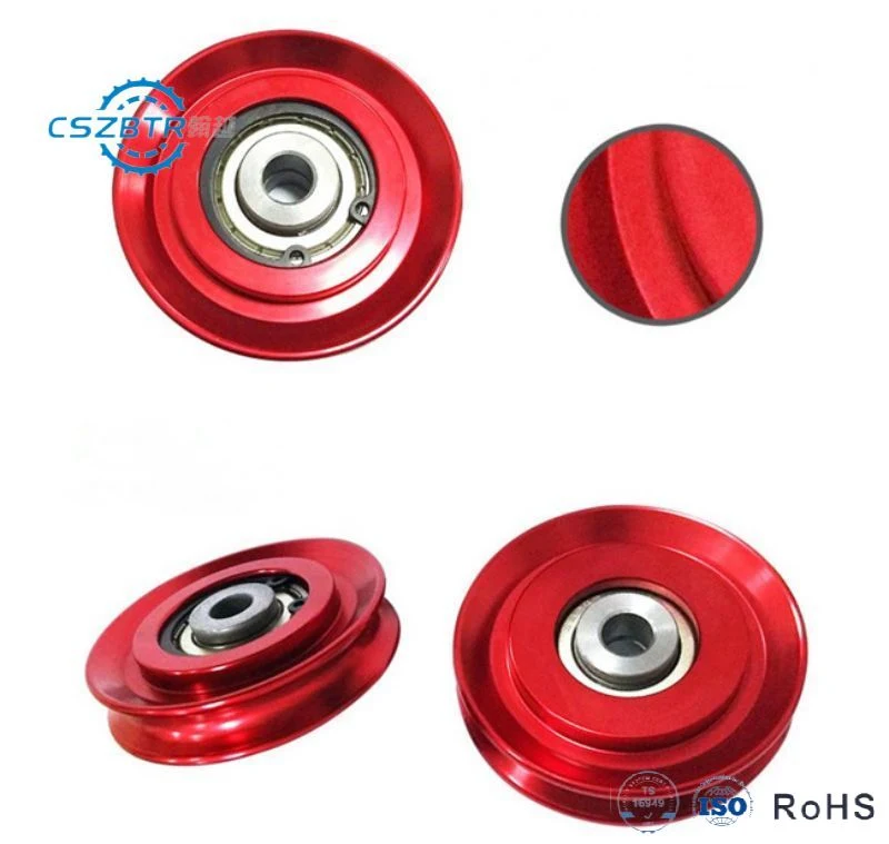 Factory 110mm Diameter Alloy Pulley Bearing Fitness Equipment Accessories