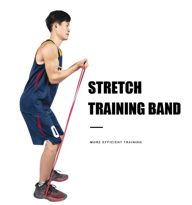 Resistance Bands Strength Rubber Yoga Gym Equipment