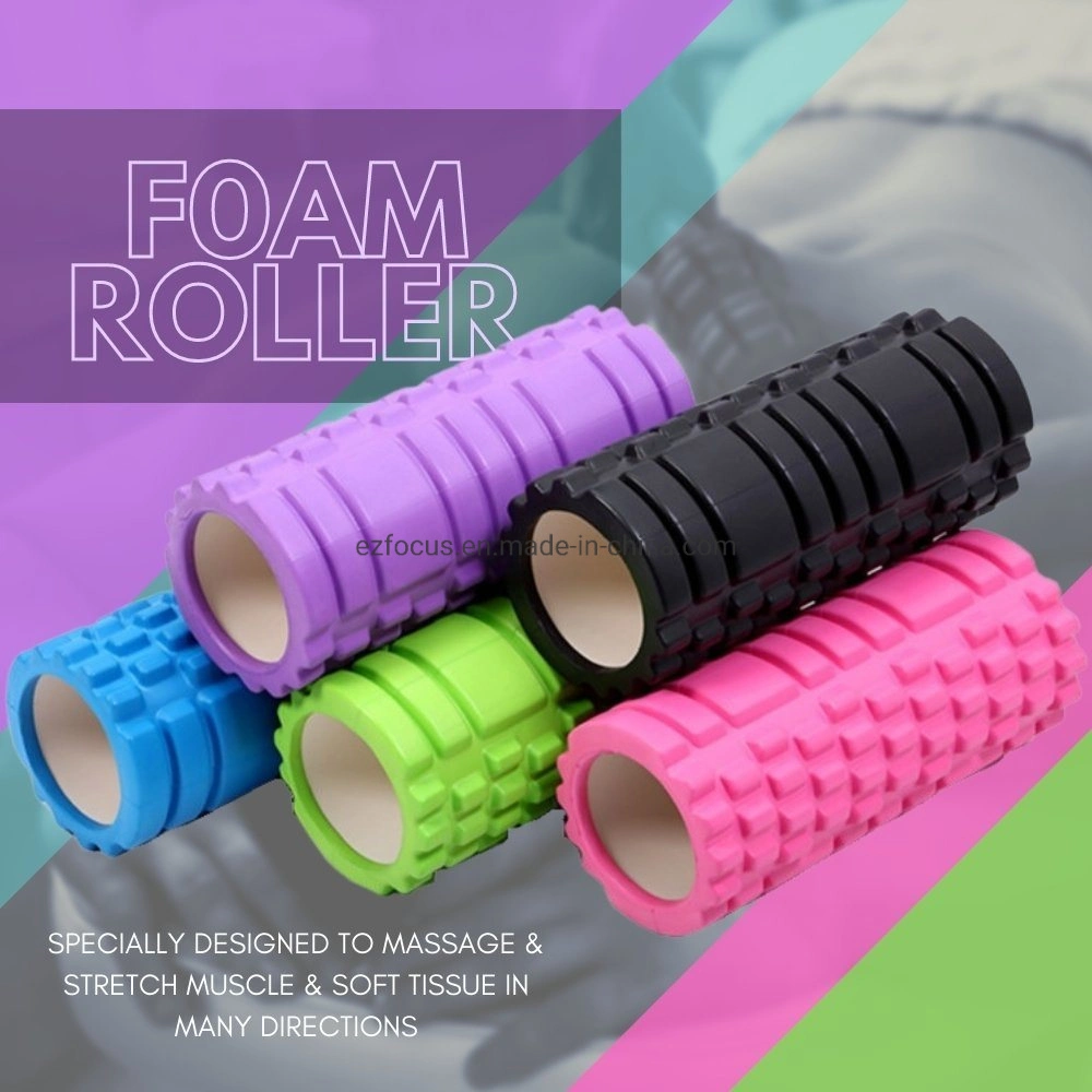 Exercise Muscle Foam Roller for Deep Tissue Massage, Physical Therapy, Pain Relief, Yoga, Pilates Bl14468