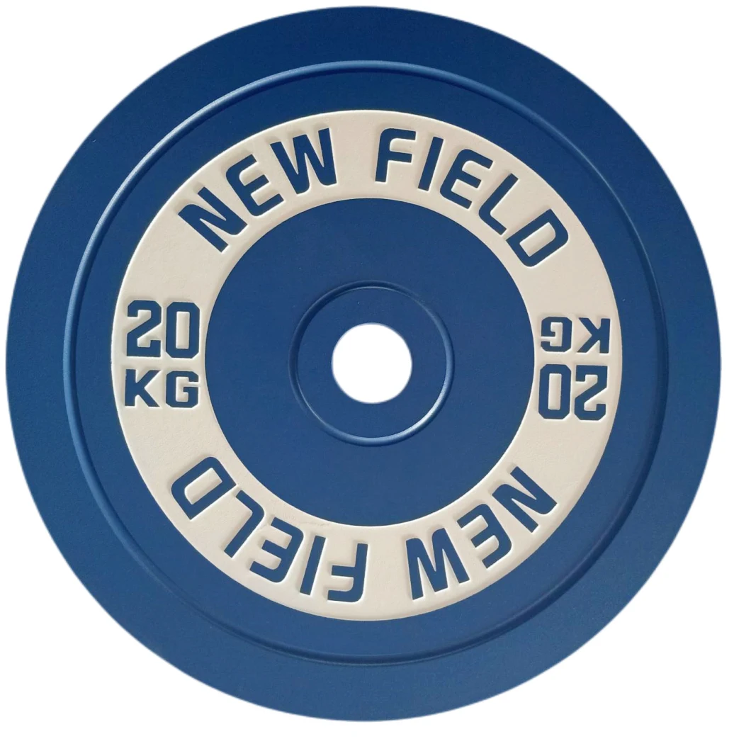 Newfield Fitness Equipment Ipf 0.25-25kg Gym Steel Disc Fractional Barbell Bumper Metal Calibrated Powerlifting Plates with Weight Tolerance +-10g